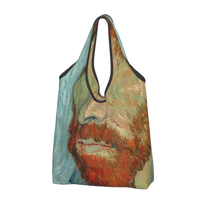 Art Lovers Eco Shopping Bag 2 -Van Gogh, Blossoms