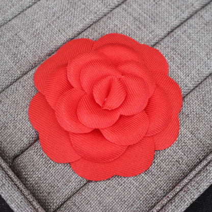 Luxe Rosette Brooch