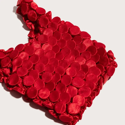 Rochelle Ruched Bubble Tote