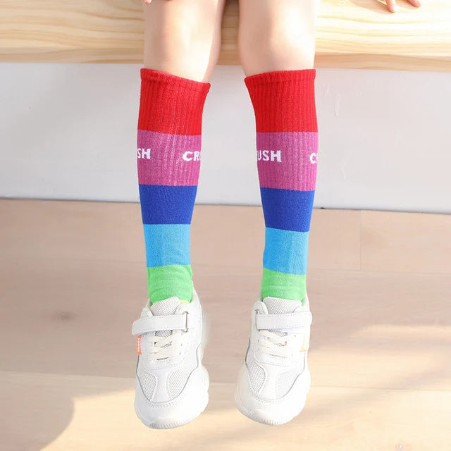 Kawaii Kids Knee-High Candy Sox