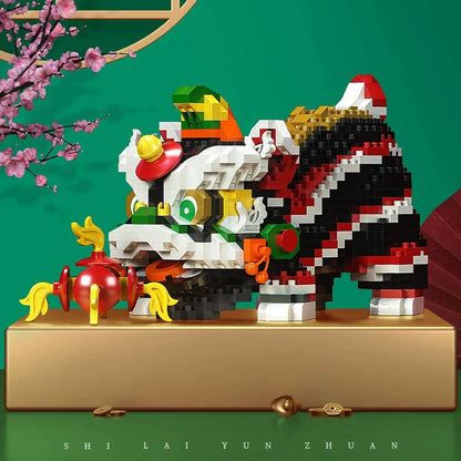 Lion Dance DIY Micro Bricks <Limited Pieces>