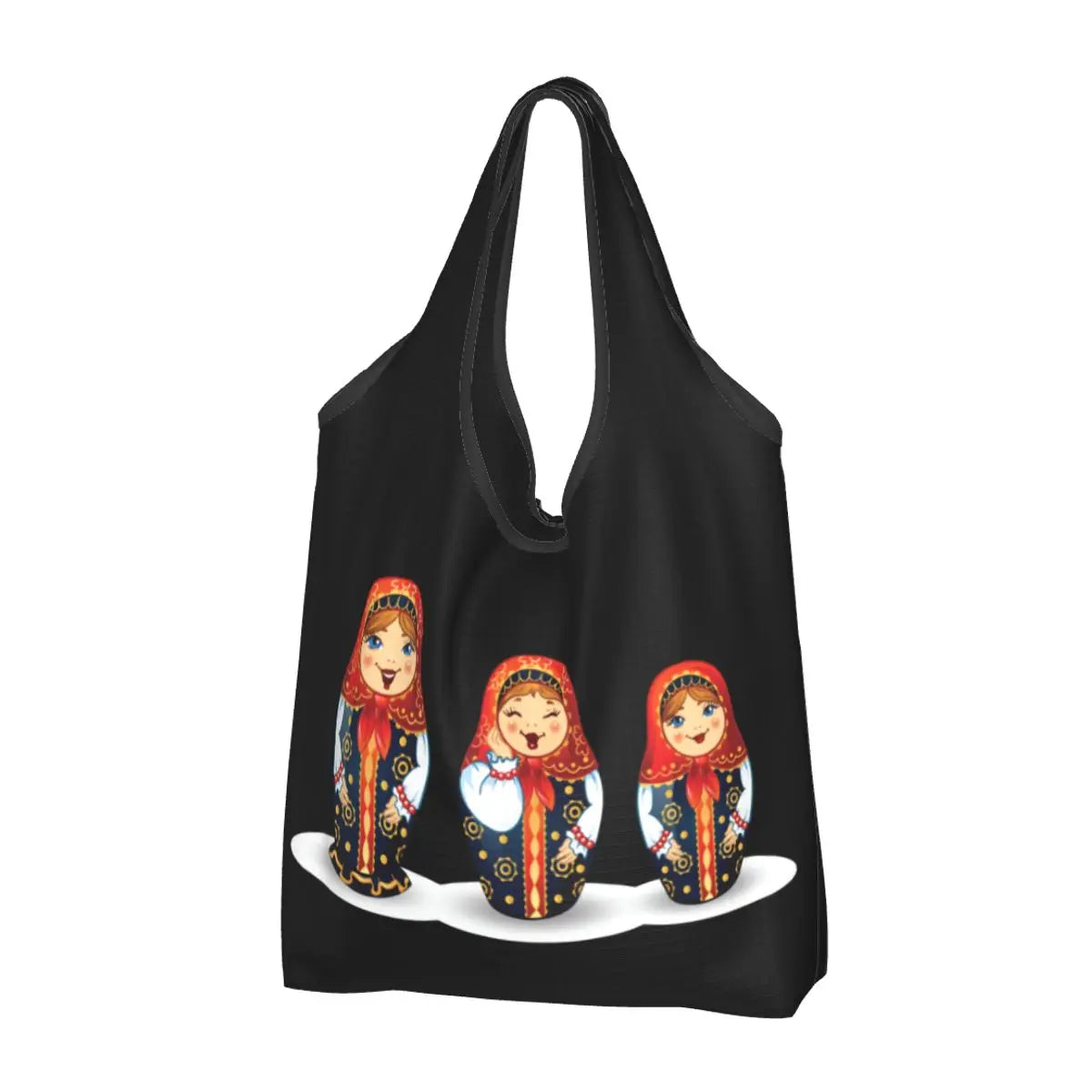 Russian Doll Design Eco Shopping Bag