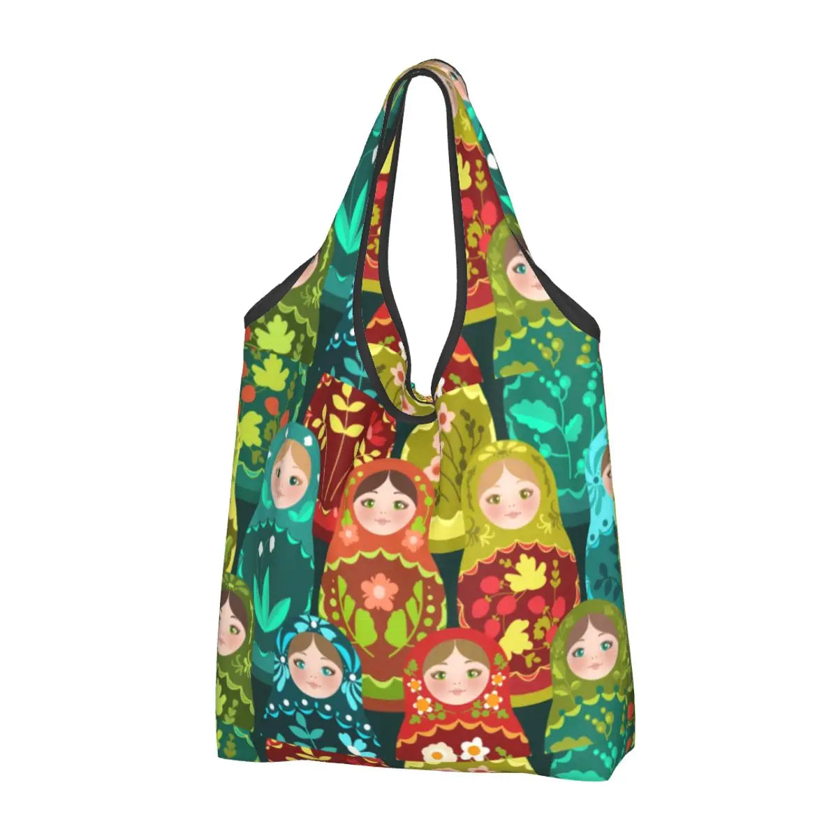 Russian Doll Design Eco Shopping Bag