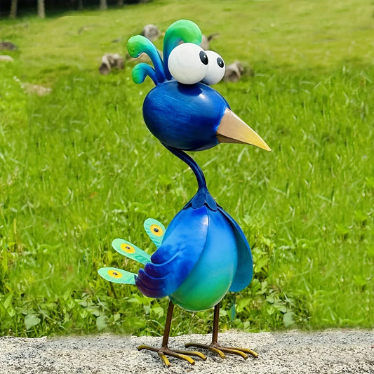 Peabody Peacock Sculpture