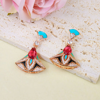 Ellis Fan Earrings
