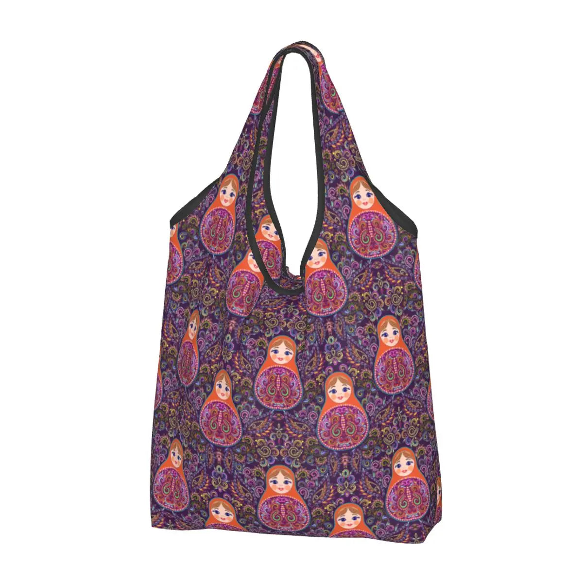 Russian Doll Design Eco Shopping Bag