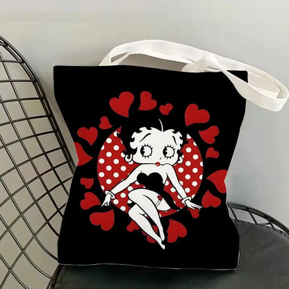 Betty Boop Canvas Tote