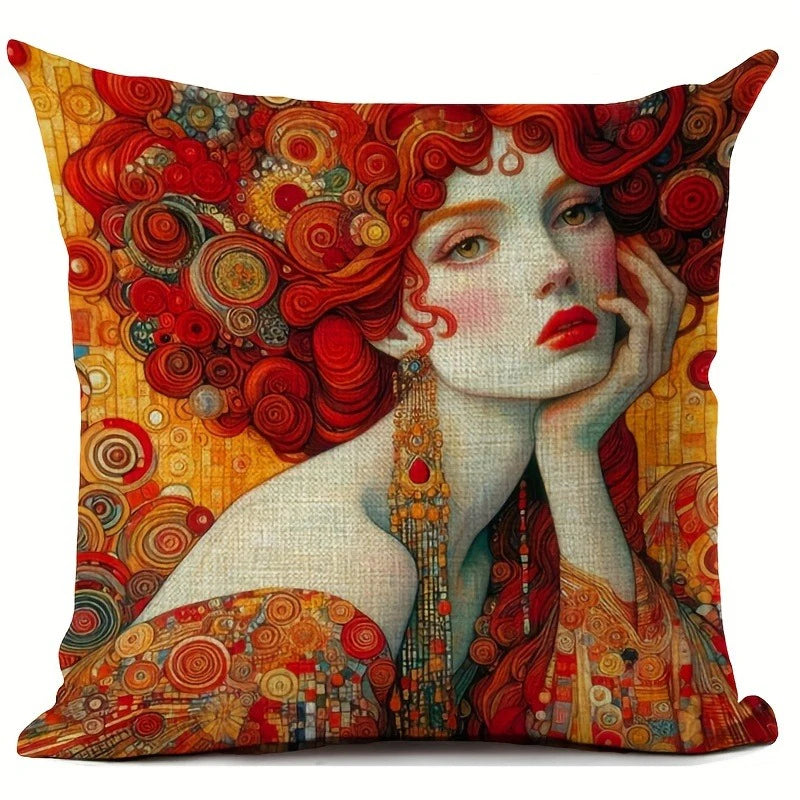 Klimt Inspo Maidens (Single Sided)