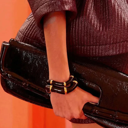 Celine French Bamboo Knot Cuff