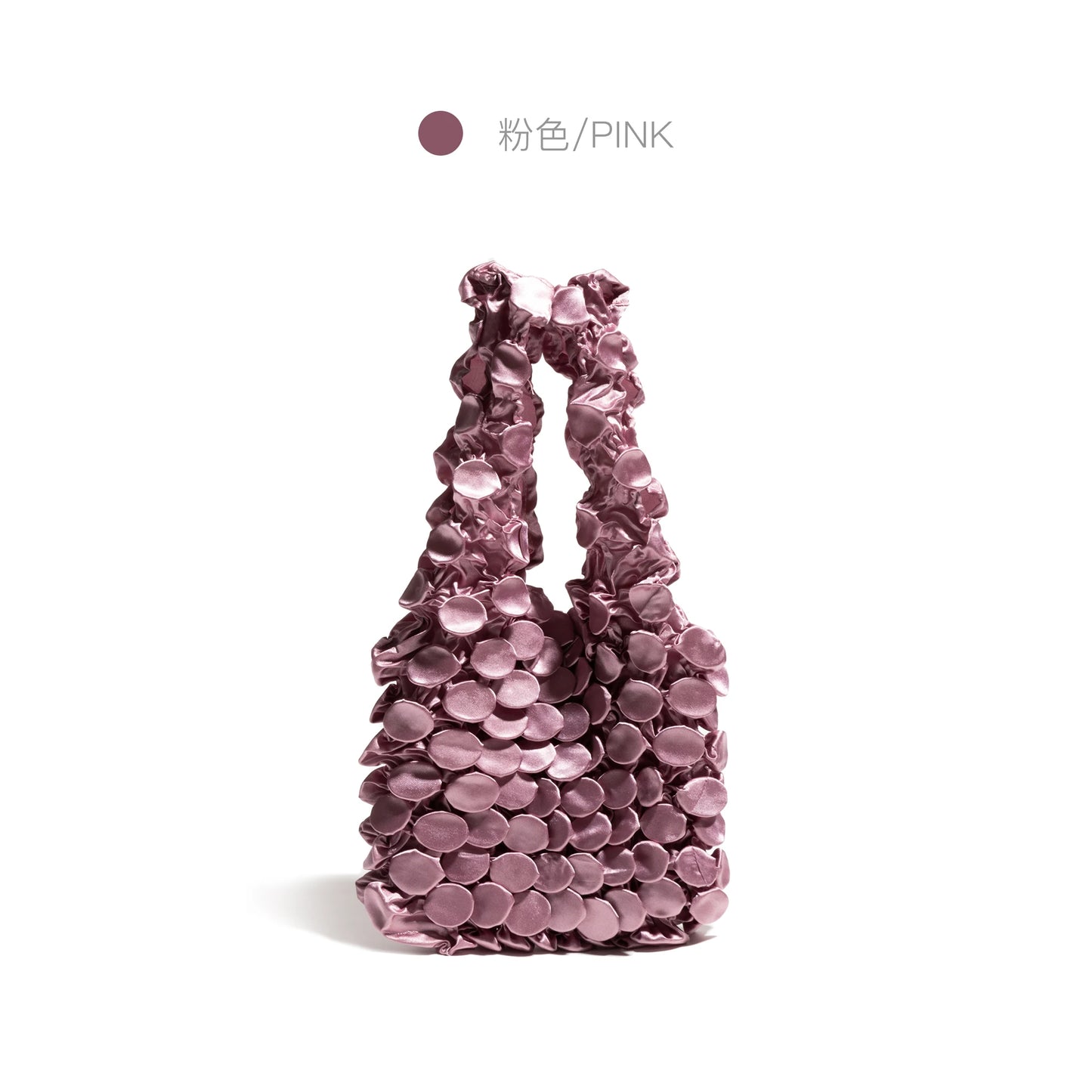 Rochelle Ruched Bubble Tote