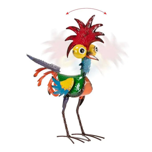 Loony Rooster Sculpture