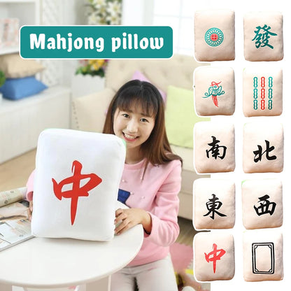 Giant Mahjong Tiles Pillows