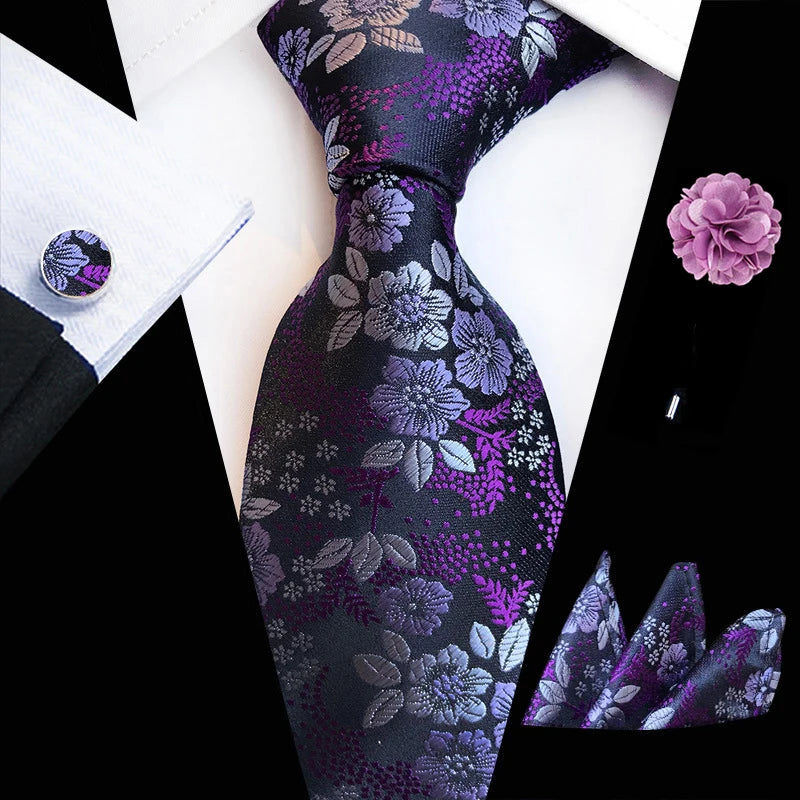 Floral Tie Set