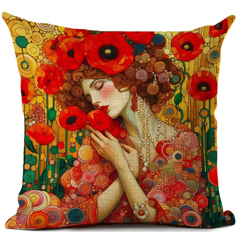Klimt Inspo Maidens (Single Sided)