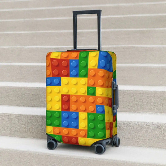 Luggage Skins – Rainbow Bricks