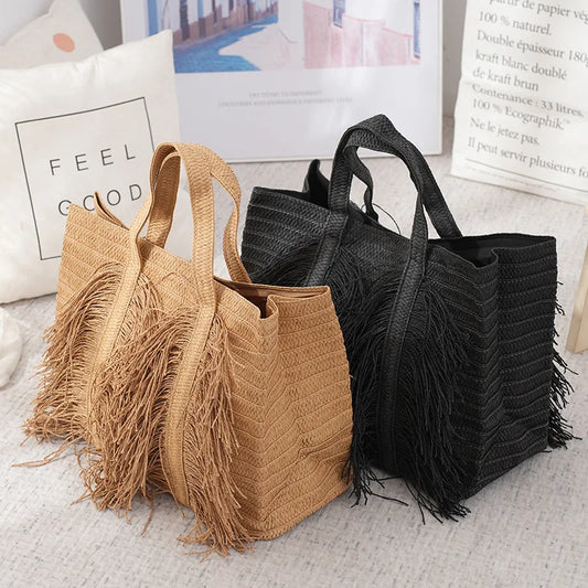 Freda Fringe Tote