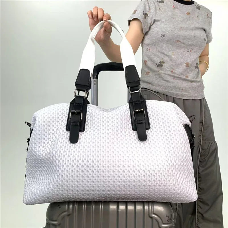Ottii  Overnight Bag  (White)