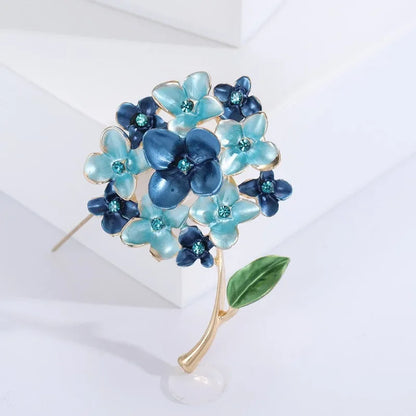 Haley Hydrangea Brooch