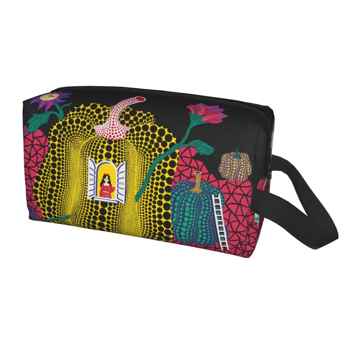 Yayoi Kusuma Print Toileteries Bag