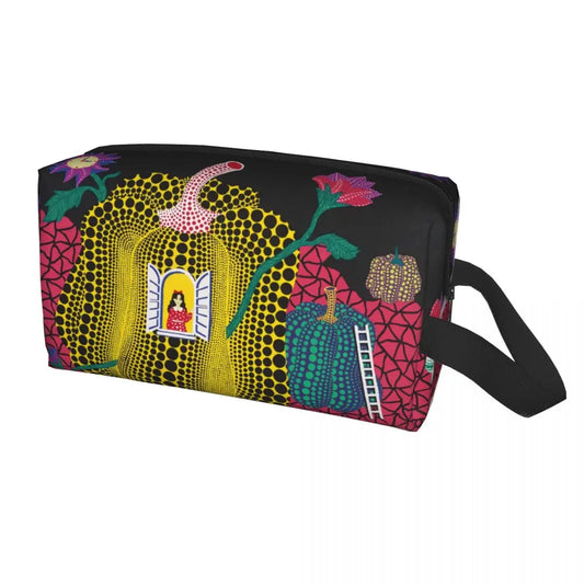 Yayoi Kusuma Print Toileteries Bag