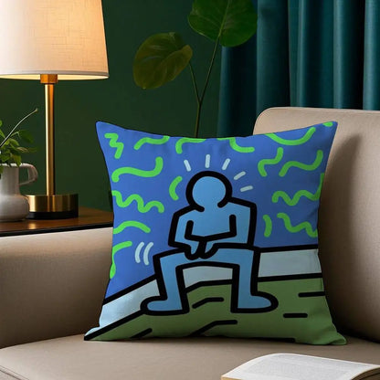 Funny Funky Art Cushion Cover