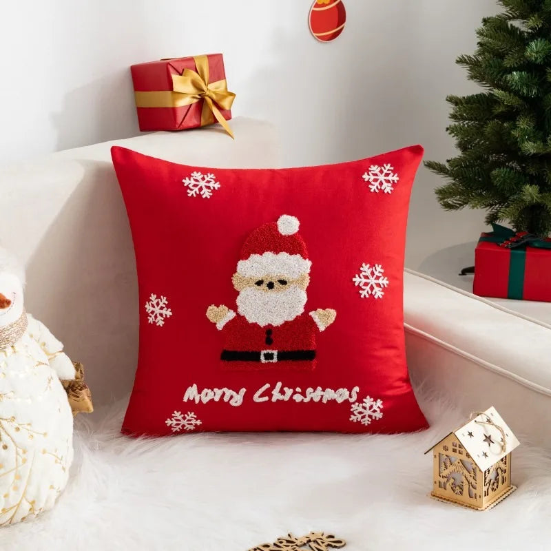 Cartoon Christmas Cushion Cover