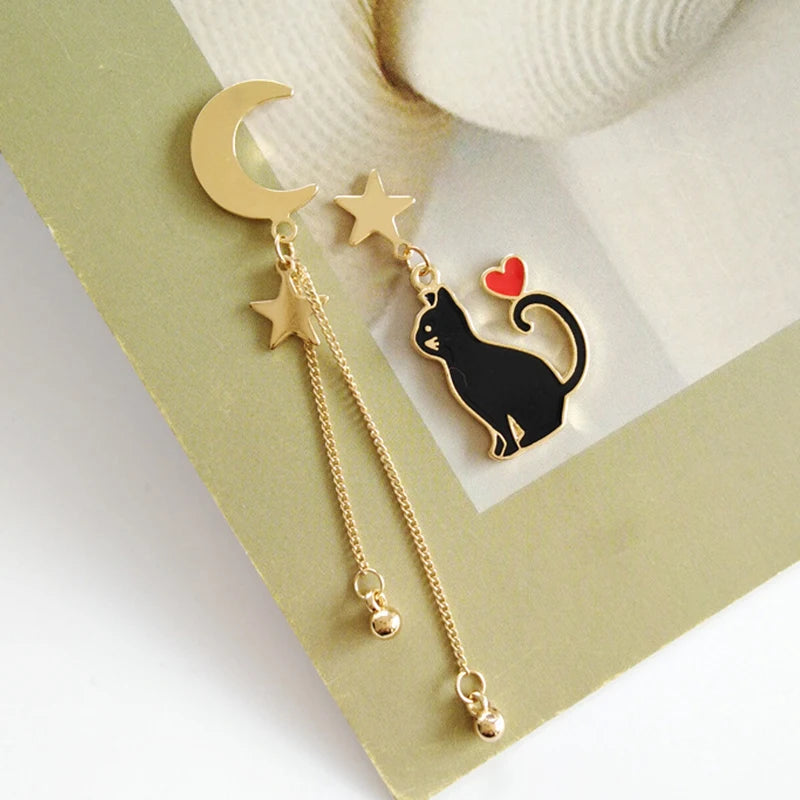 K-Style Cute Enamel Earrings