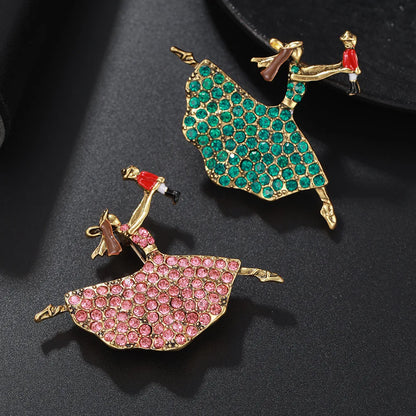Elise Dancer Brooch