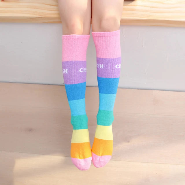 Kawaii Kids Knee-High Candy Sox