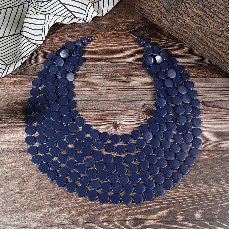 Ethnic Cascading Necklace
