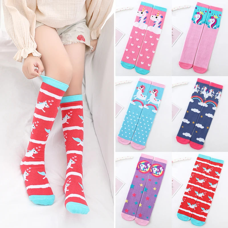 Kawaii Kids Knee-High Candy Sox