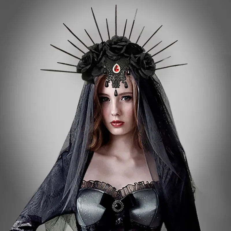 Crown ot the Gothic Ghost Bride