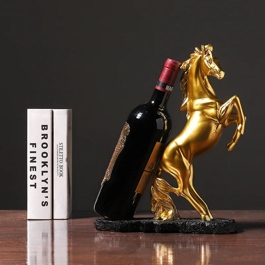 Majestic Horse Wine Bottle Holder (CNY Collection)