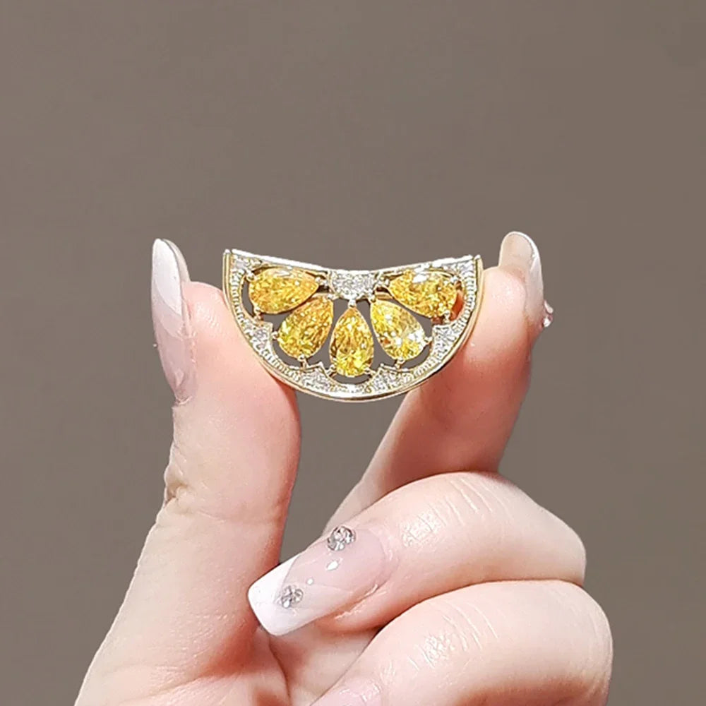 Juicy Lemon Slice Pin