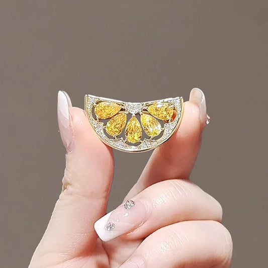Juicy Lemon Slice Pin