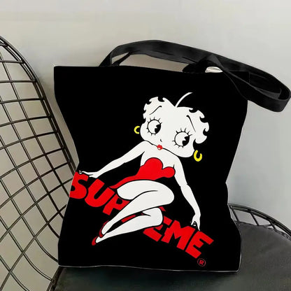 Betty Boop Canvas Tote