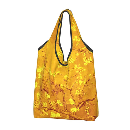 Art Lovers Eco Shopping Bag 2 -Van Gogh, Blossoms