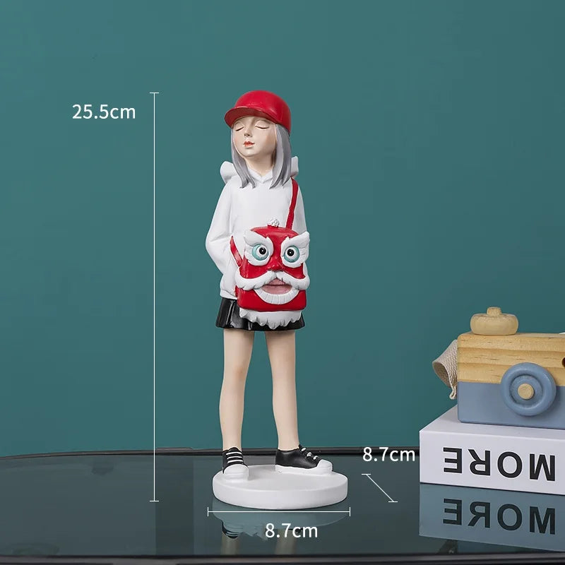 East Meets West Figurines