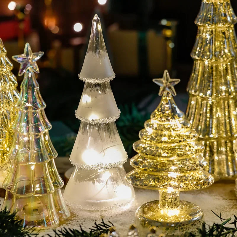 Glowing Christmas Tree Table Ornament