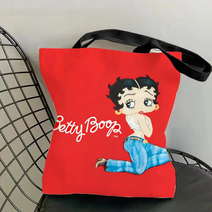 Betty Boop Canvas Tote
