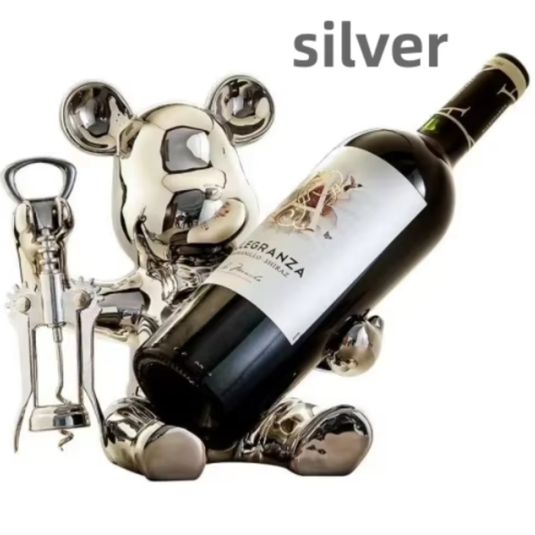 Teddy Bear Wine Bottle Holder